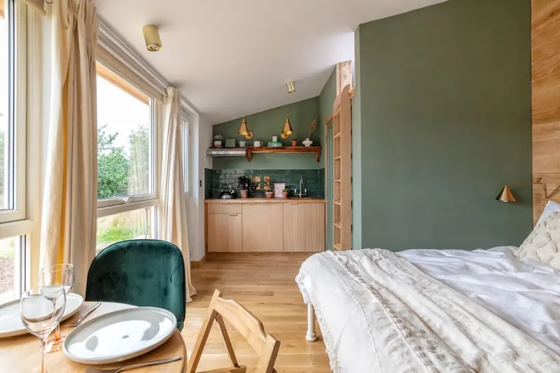 Forest View Cabin with hot tub in Cairngorms