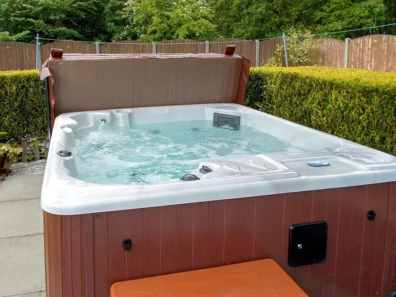 Set in a quiet location with a garden