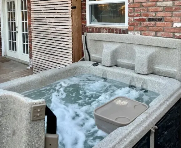 Unique Design | Hot Tub | Brookside | Gathering Pl